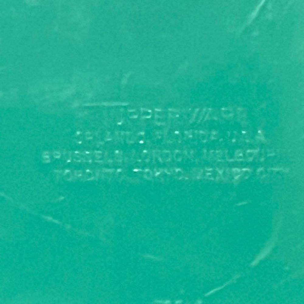 Tupperware Vintage Grater Shredder Lid & Bowl Jadeite Green No Storage Lid 786-3 - Picture 10 of 11